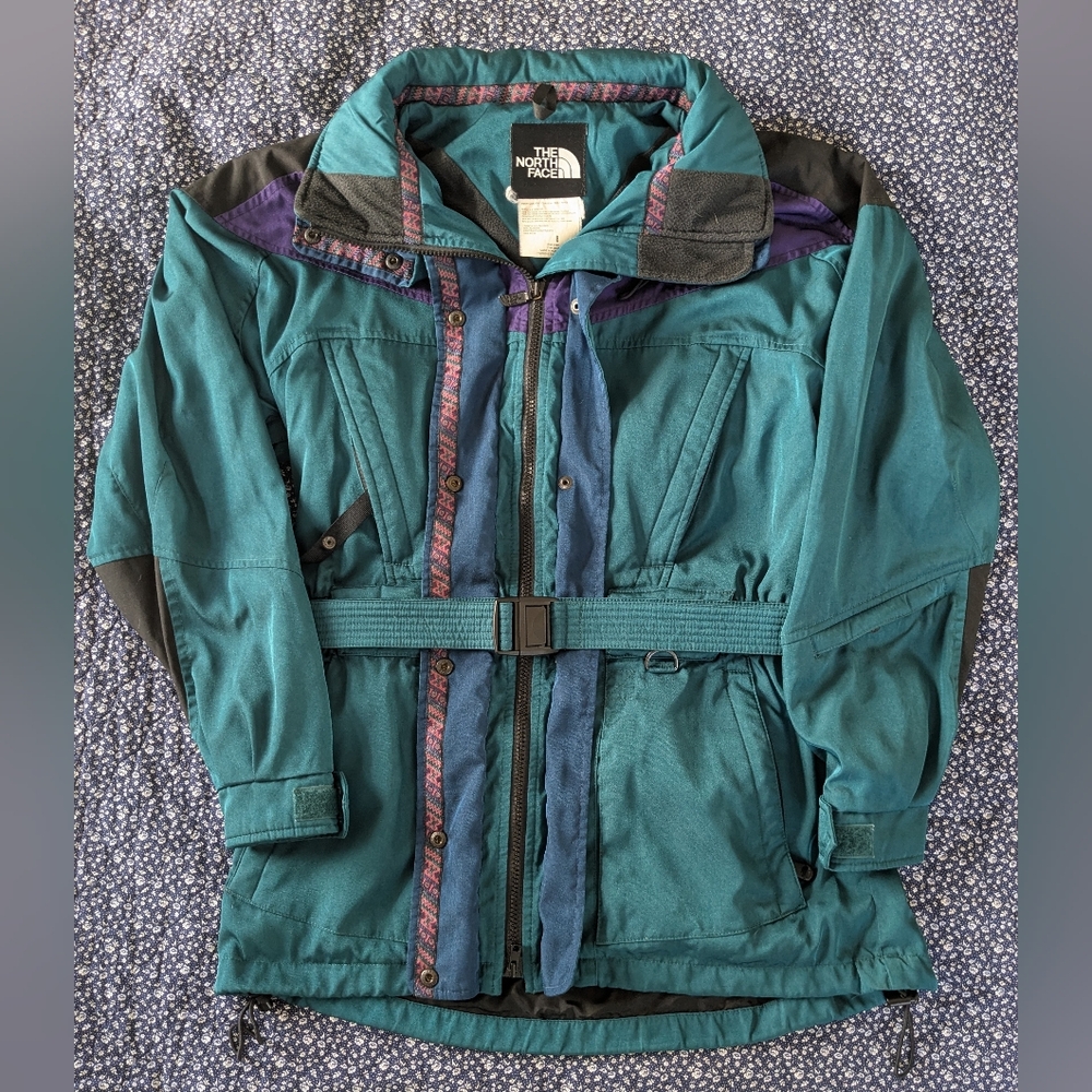 Vintage The North Face Teal Ski Jacket